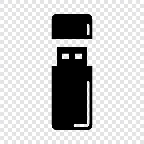 usb, thumb drive, hard drive, storage icon svg