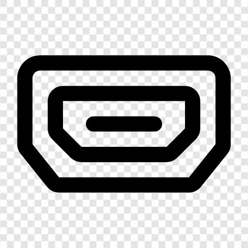 usb, port, device, connector icon svg