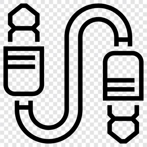 USB, Kabel, Stecker, Adapter symbol