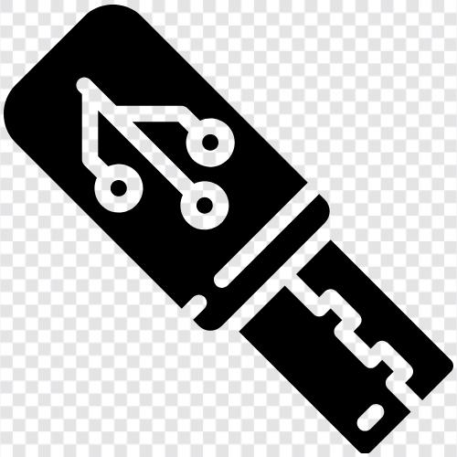 usb, flash drive, portable, memory icon svg