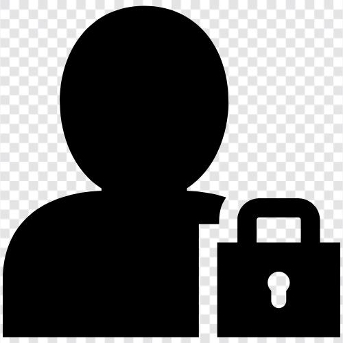 конфиденциальность пользователей, управление паролем, безопасность в режиме онлайн, конфиденциальность в режиме онлайн Значок svg