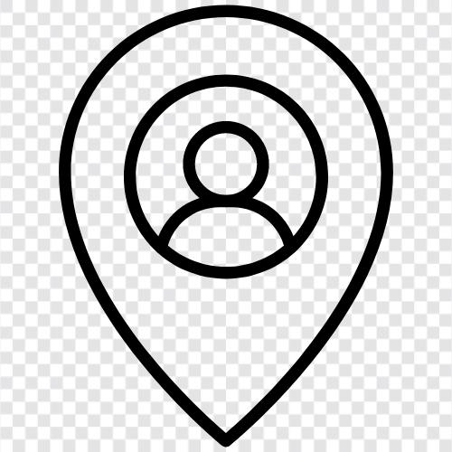 user tracking, user location history, user location data, user location history log icon svg