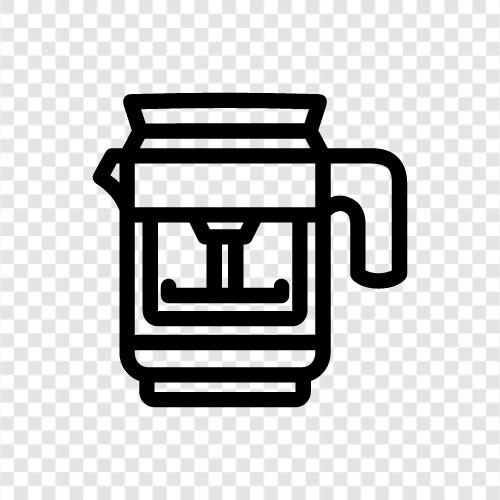 V60, Chemex, French Press, Stovetop icon svg