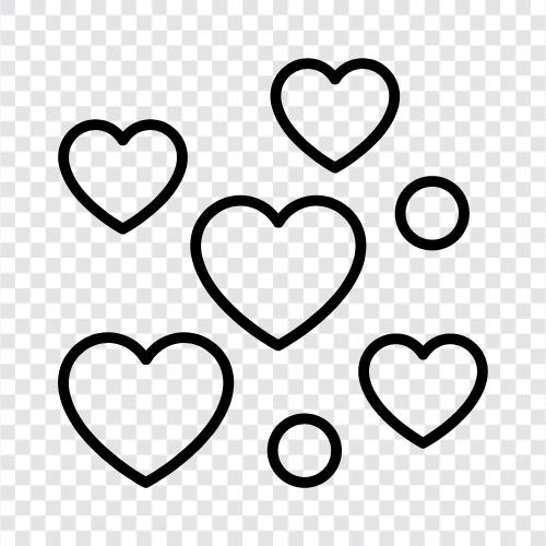 Valentine s Day, Love, Cupid, Hearts icon svg