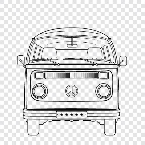 van, vans, truck, trucking icon svg