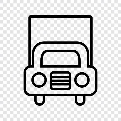 van delivery, cargo van, truck delivery, delivery truck icon svg