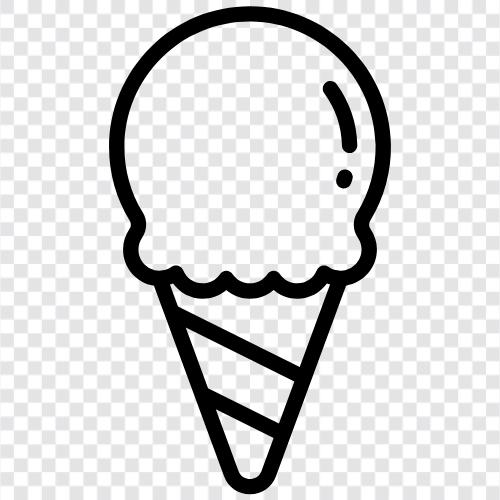 Vanilla, Chocolate, Whipped Cream, Sundae icon svg