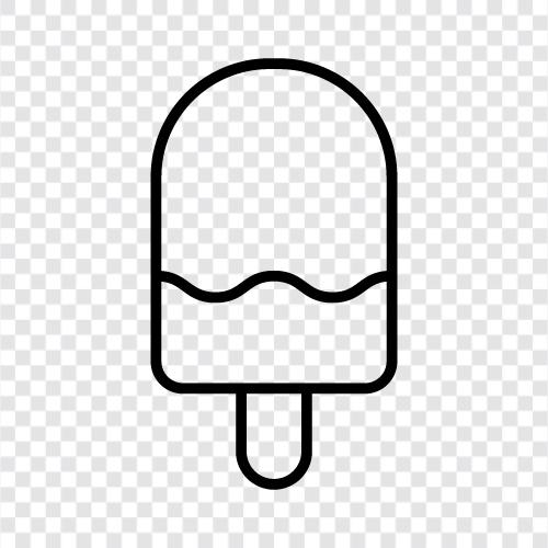 Vanilla, Chocolate, Soft Serve, Cone icon svg