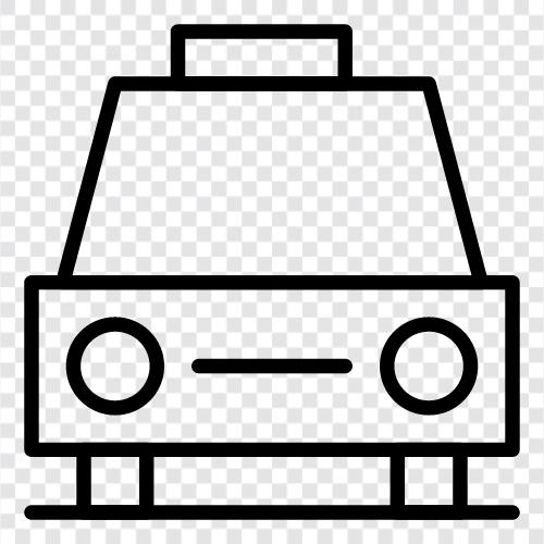 Fahrzeug, Autofahren, Autovermietung, Mietwagen symbol