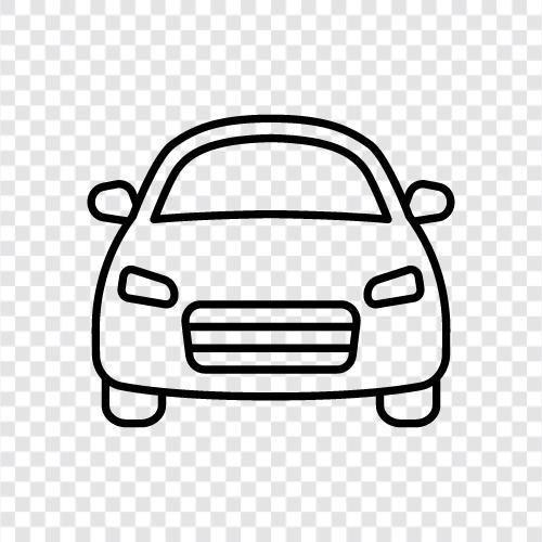 Vehicle, Driving, Road, Automobile icon svg