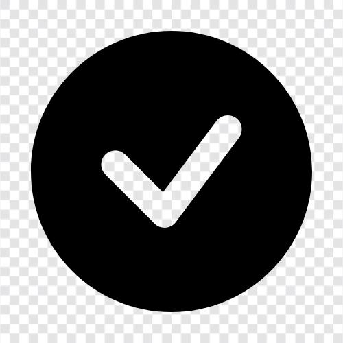 verify, assure, corroborate, confirm icon svg