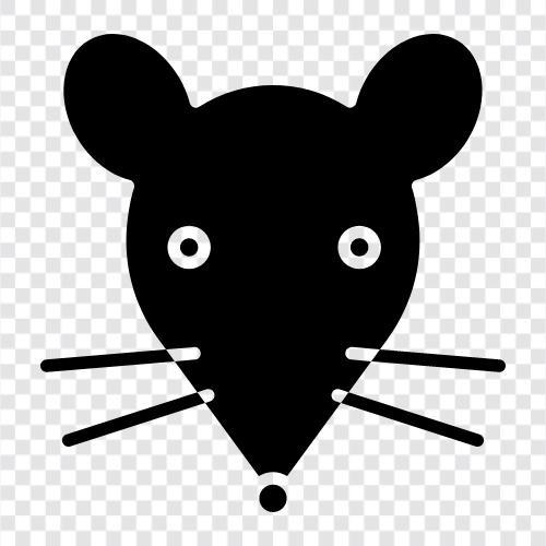 Ungeziefer, Nagetier, Hausmaus, Hamster symbol