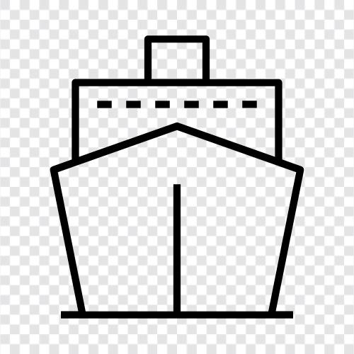 Vessel, Boat, Cruise, Maritime icon svg