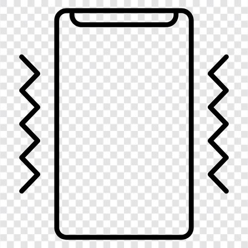 vibration, vibrations, shaking, tremor icon svg