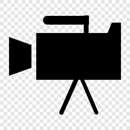 Videobearbeitung, Videoproduktion, Videoinhalte, Videomarketing symbol