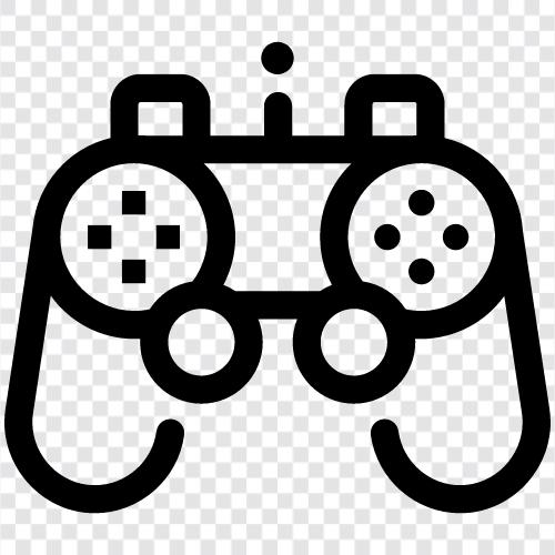 video games, console gaming, handheld gaming, 3D gaming icon svg