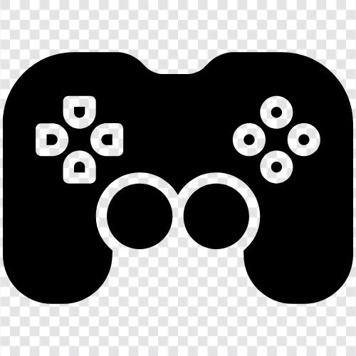 video games, action games, adventure games, puzzle games icon svg