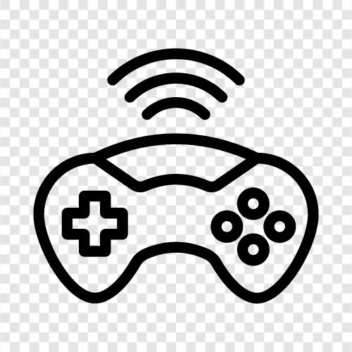 video games, playing games, gaming, consoles Значок svg