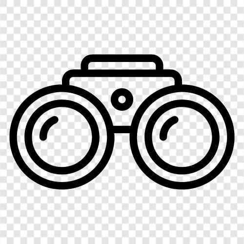 view, magnification, optical, telescopes icon svg