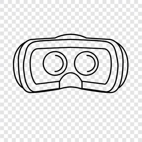 Virtual Reality, 3D, Brille, PlayStation VR symbol