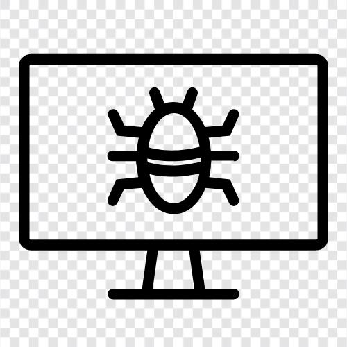 virus, trojan, spyware, adware icon svg