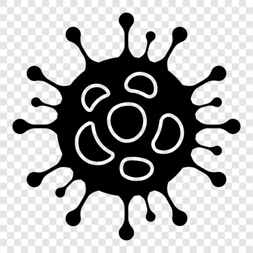 virus, disease, respiratory, cold icon svg