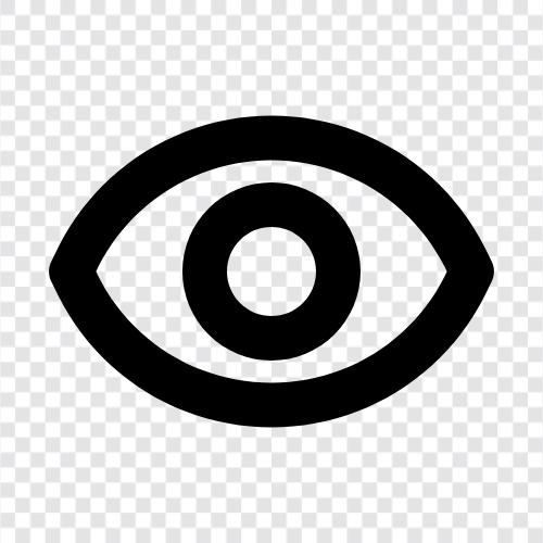 Vision, Brille, Kontaktlinsen, medizinische Verfahren symbol