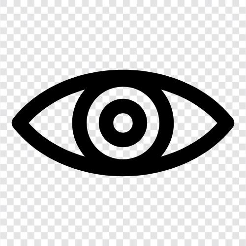 Görme, Göz Sağlığı, Göz Sorunları, Göz Cerrahisi ikon svg