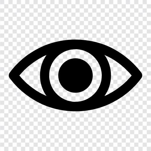 vision, optical, sight, eyesight icon svg