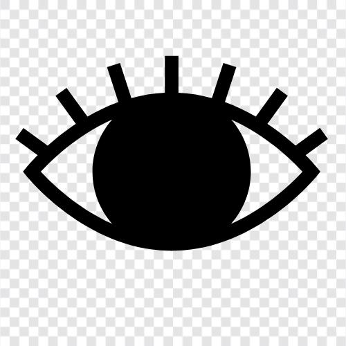 Sehvermögen, Blindheit, Brille, Kontaktlinsen symbol