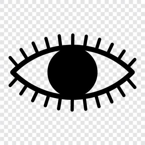 vision, glasses, contact lenses, eye exams icon svg