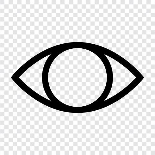 Vision, Eyesight, Eyes, Sight icon svg