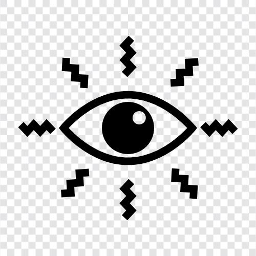 vision, eyeball, sight, vision problems icon svg