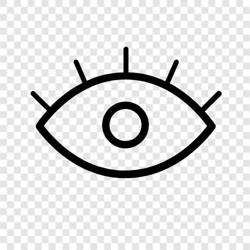 vision, optical, examination, symptoms icon svg