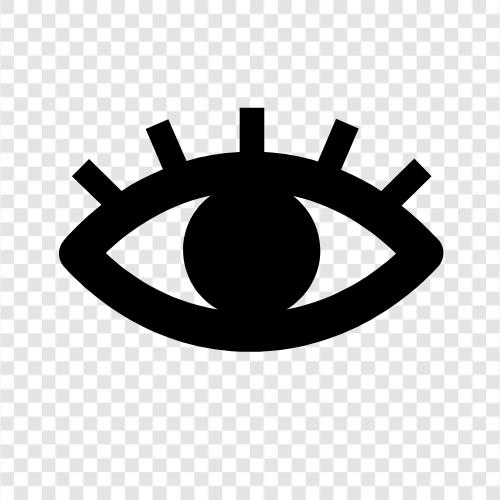 Sehen, Augen, Augenpflege, Augenarzt symbol