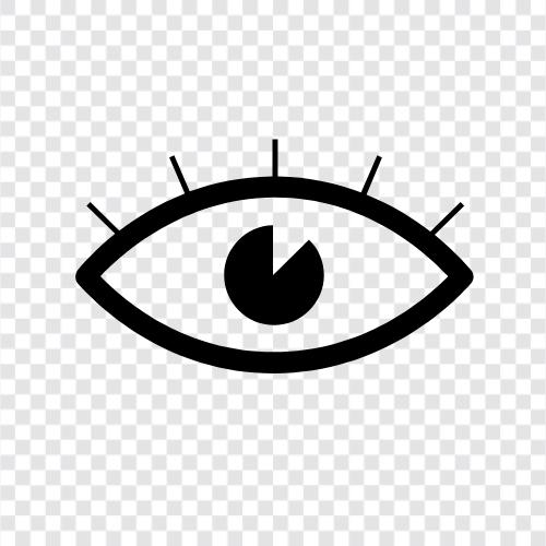 Sehvermögen, Brille, Kontakte, Chirurgie symbol