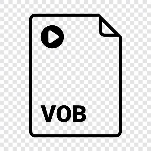 VOB, VOBDatei, VOBPlayer, VOBDateikonverter symbol