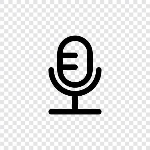 voice, sound, recording, voice over icon svg