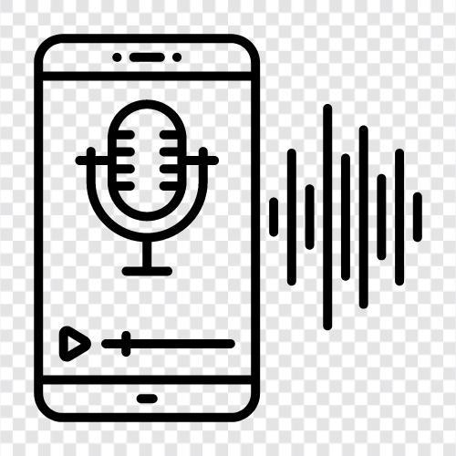 voice, settings, microphone, speaker icon svg