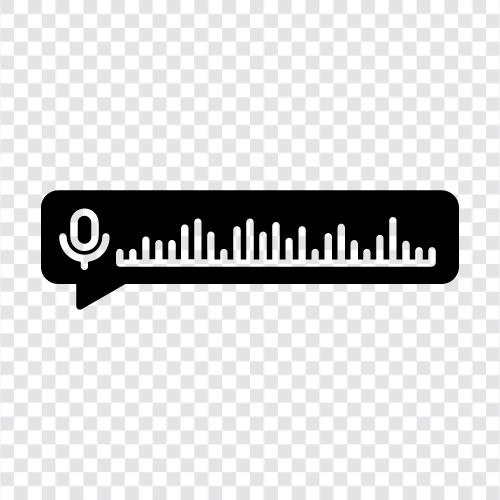 sesli posta, sesli kayıt, sesli not, sesli not yazılımı ikon svg