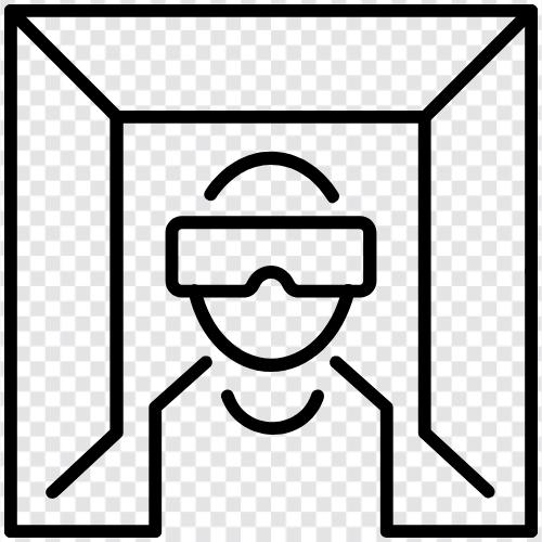 Augmented Reality, gaming, movies, social media icon svg