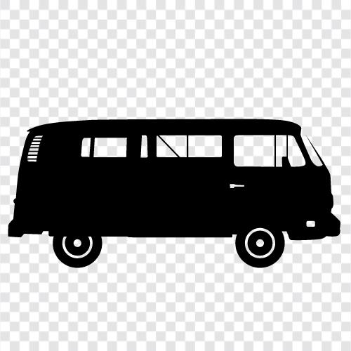 Автобус VW, Volkswagen Camper, Folkswagen Truck, Volkswagen T1 Значок svg