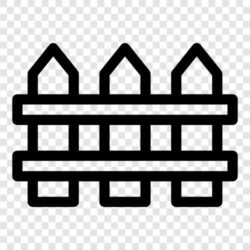 wall, fence, gate, screen icon svg