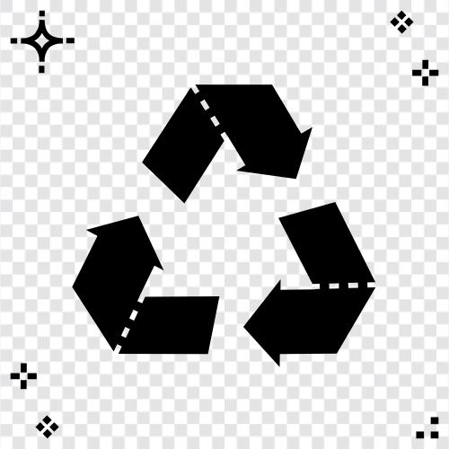 Abfall, Müll, Müllentsorgung, Kompostierung symbol