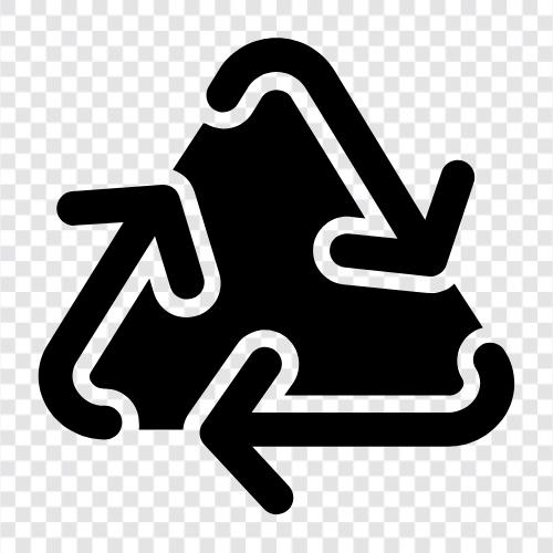 waste, garbage, recycling, composting icon svg