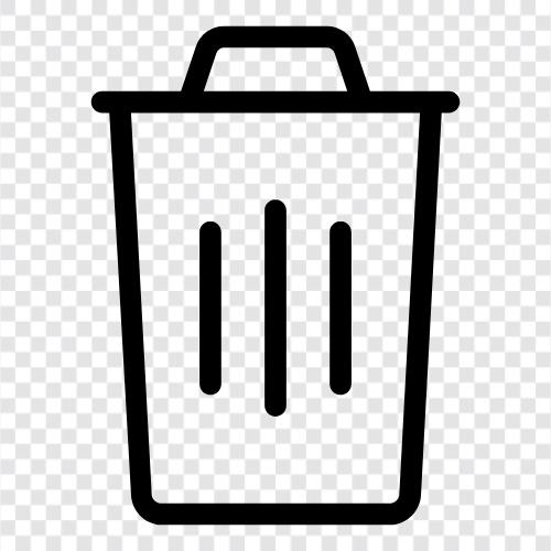 waste, garbage, rubbish, discards icon svg