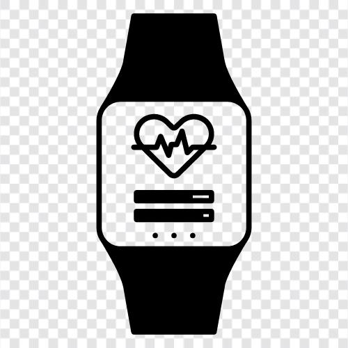 watch, time, health, fitness icon svg