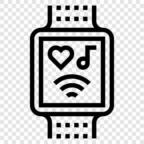 watch, time, fitness, health icon svg