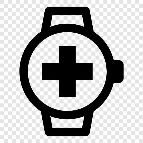 watch medic, watch health, watch fitness, watch health und symbol