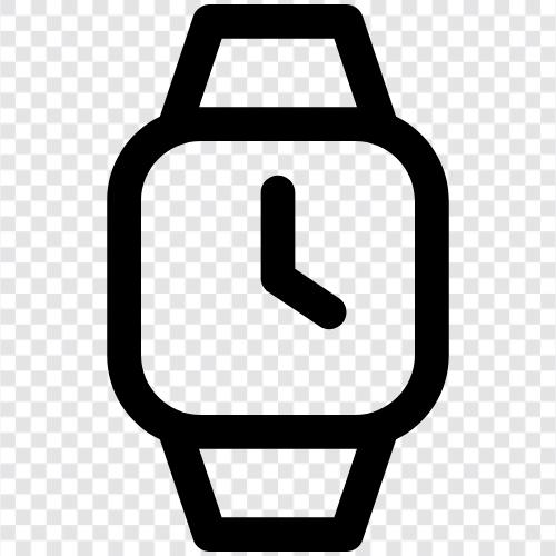 watch, time, wrist, android icon svg